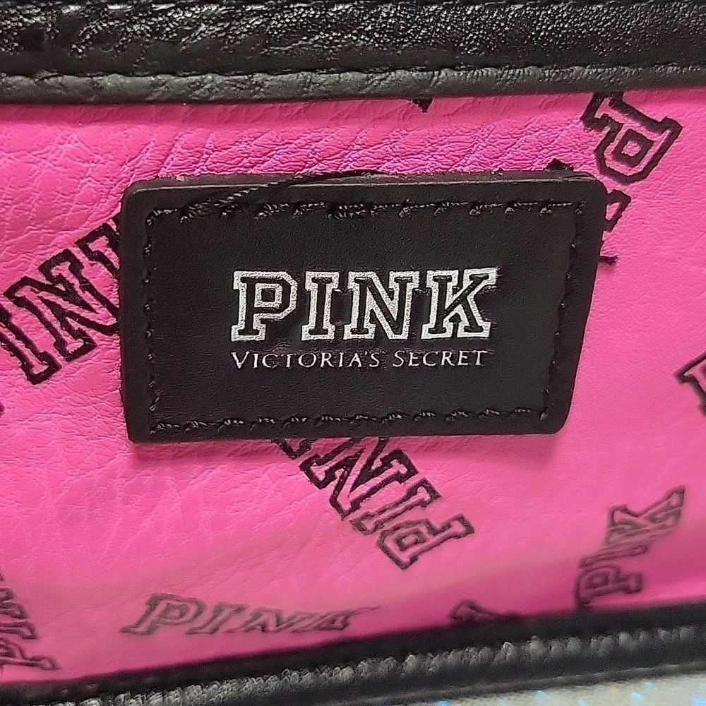 RARE HTF Pink Monogram Vintage Train/ Makeup/ Cosmetic Case/ Box